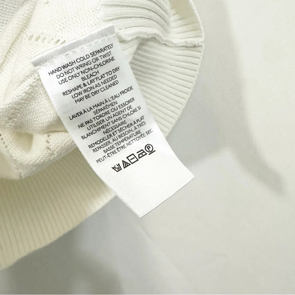 NWT Anthropologie Violette Icon Logo Knit Sweater Vest Top - Picture 12 of 13